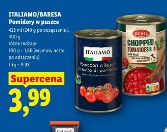 Italiamo/Baresa Pomidory w puszce