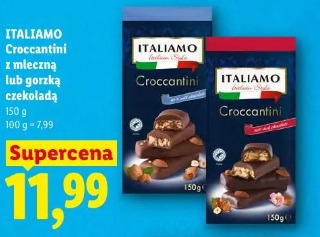 Italiamo Croccantini z mleczną lub gorzką czekoladą