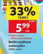 Bańki mydlane zwierzątko, różne wzory