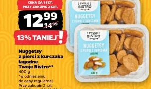 Nuggetsy z piersi z kurczaka łagodne Twoje Bistro