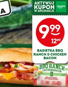 Bagietka BBQ Ranch & Chicken Bacon