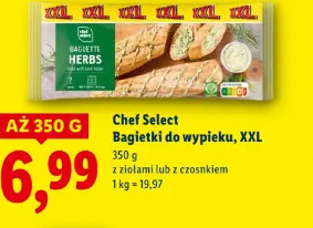 Chef Select Bagietki do wypieku, XXL