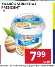 Twaróg sernikowy Président