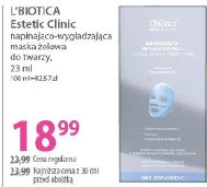 L'biotica Estetic Clinic napinająco-wygładzająca maska żelowa do twarzy