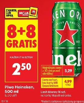 Piwo Heineken