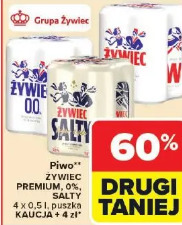 Żywiec Premium, 0%, Salty piwo