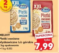 Melvit Płatki owsiane błyskawiczne lub górskie