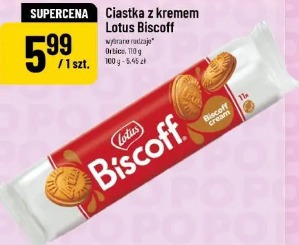 Ciastka z kremem Lotus Biscoff