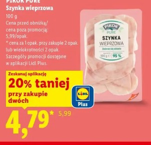 Pikok Pure Szynka wieprzowa