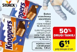 Baton orzechowy Knoppers