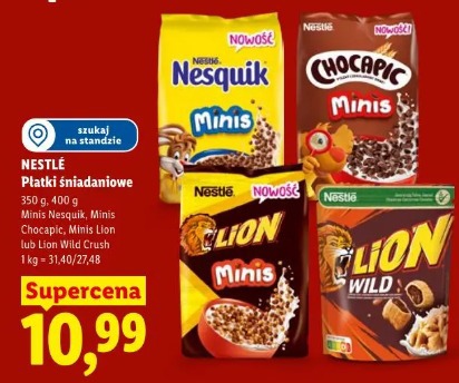 Nestle Płatki śniadaniowe