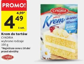 Krem do tortów Cykoria
