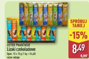 Oster Phantasie Lizaki czekoladowe