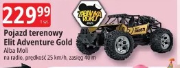 Pojazd terenowy Elit Adventure Gold Alba Moli na radio, prędkość 25 km/h, zasięg 40 m