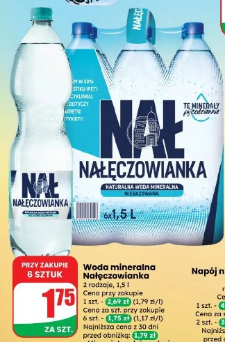 Woda mineralna Nałęczowianka