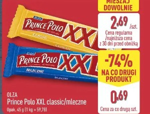 Olza Prince Polo XXL classic/mleczne