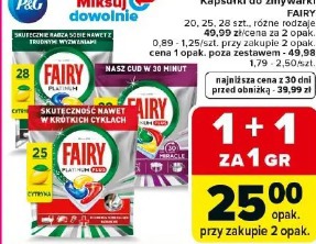 Kapsułki do zmywarki Fairy