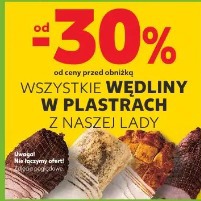 Wszystkie wędliny w plastrach z naszej lady