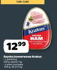 Szynka konserwowa Krakus z galaretką