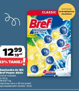 Bref Power Aktiv zawieszka do WC Classic