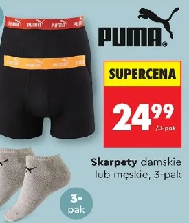 Skarpety damskie lub męskie, 3-pak Puma