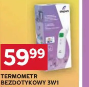 Termometr bezdotykowy 3w1