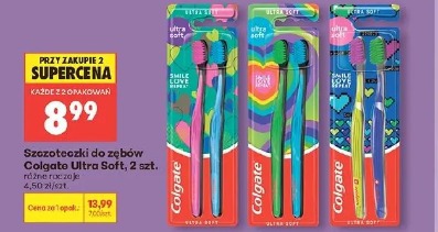 Szczoteczki do zębów Colgate Ultra Soft, 2 szt.