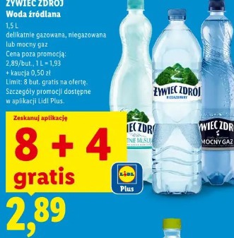 ŻYWIEC ZDRÓJ Woda źródlana