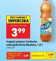 Napój czarna herbata z brzoskwinią Nestea, 1.5 l