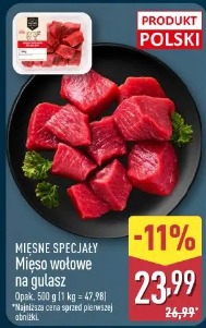 Mięsne Specjały Mięso wołowe na gulasz