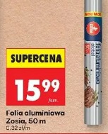 Folia aluminiowa Zosia