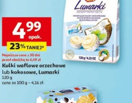 Kulki waflowe orzechowe lub kokosowe, Lumarki