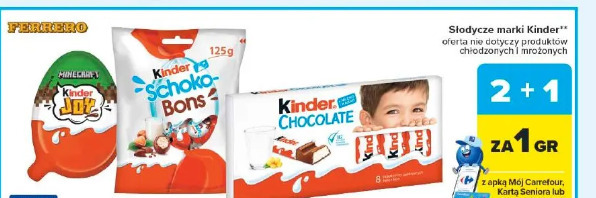 Słodycze Kinder