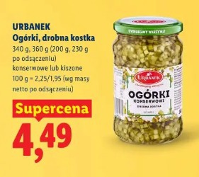 Urbanek Ogórki, drobna kostka