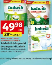 Tabletki lub kapsułki do zmywarki Ludwik