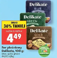 Ser pleśniowy Delikate blue, green, gold