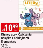 Disney uczy. Ćwiczenia, Książka z naklejkami. Elementarz Ameet