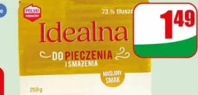 Margaryna Idealna maślany smak 73%