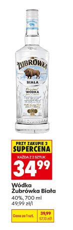 Wódka Żubrówka Biała