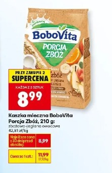 Kaszka mleczna BoboVita Porcja Zbóż