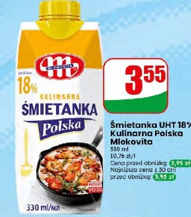 Śmietanka UHT 18% Kulinarna Polska Mlekovita