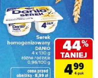 Danio serek homogenizowany
