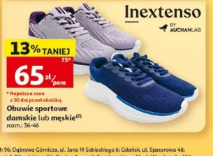 Obuwie sportowe damskie lub męskie Inextenso