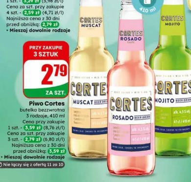 Cortes Mojito beer drink