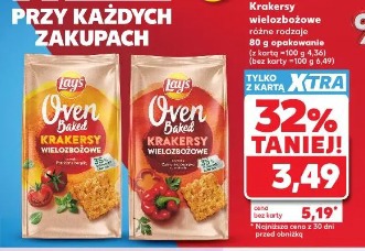 Lay's Oven Baked Krakersy wielozbożowe