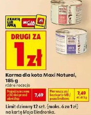 Karma dla kota Maxi Natural, 185 g