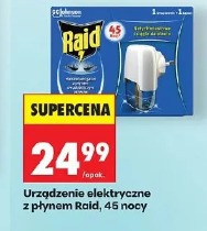 Urządzenie elektryczne z płynem Raid