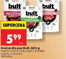 Bult karma dla psa bogata w przepiórkę, bogata w królika