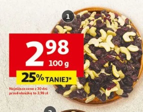 Mieszanka żurawiny i nerkowca