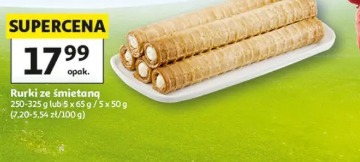 Rurki ze śmietaną
